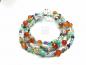 Preview: Kunterbuntes Edelsteinarmband