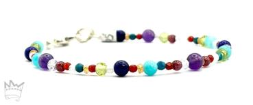 Armband in kräftig bunten Farben