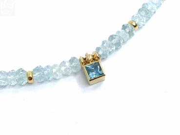 Aquamarin Kette