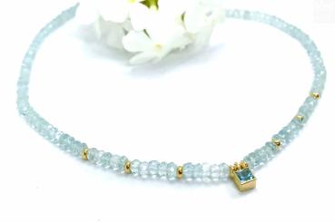Aquamarin Kette
