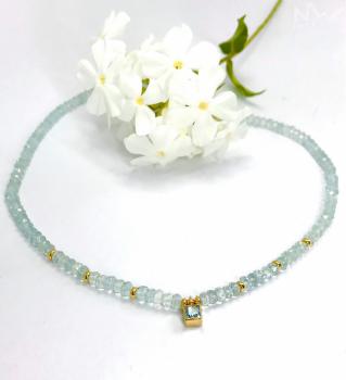 Aquamarin Kette