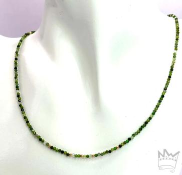 Turmalinkette in 18kt Gelbgold