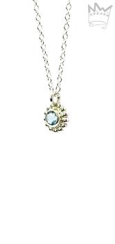 Aquamarin Collier