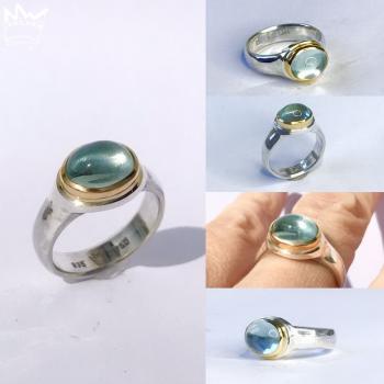 Aquamarin Ring