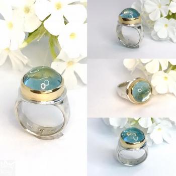 Aquamarin Ring