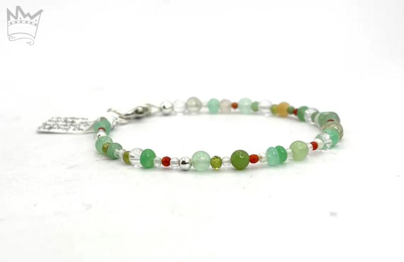 Armband in Zarten Grüntönen