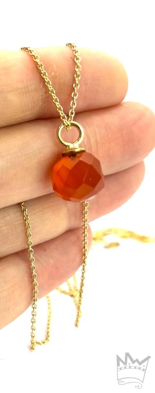 Karneol Anhänger mit Kette