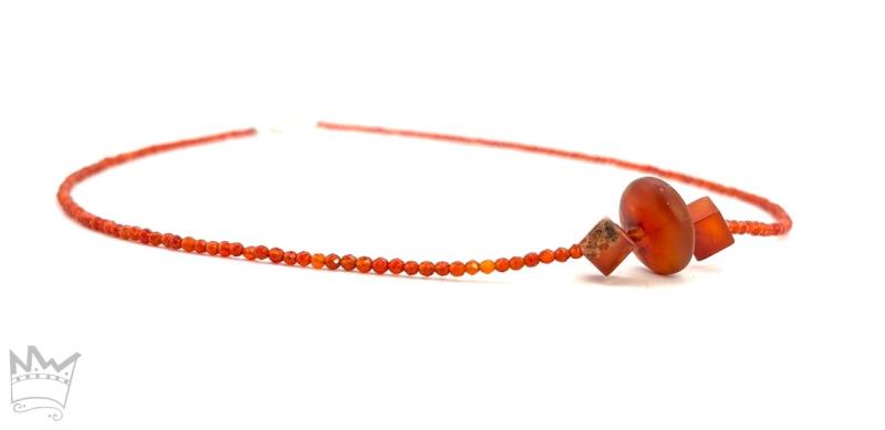 Karneolkette H1095