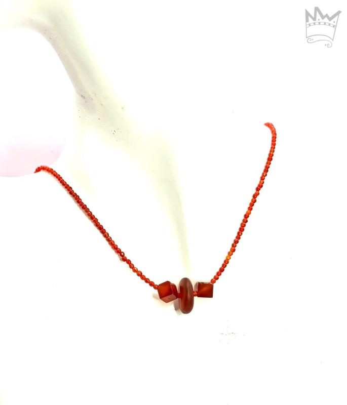 Karneolkette H1095