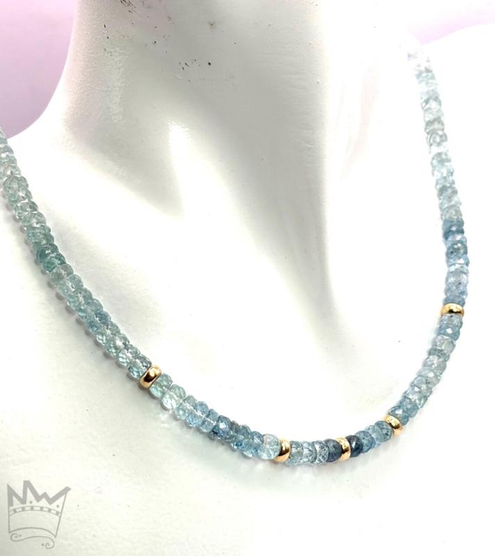 Aquamarin Kette