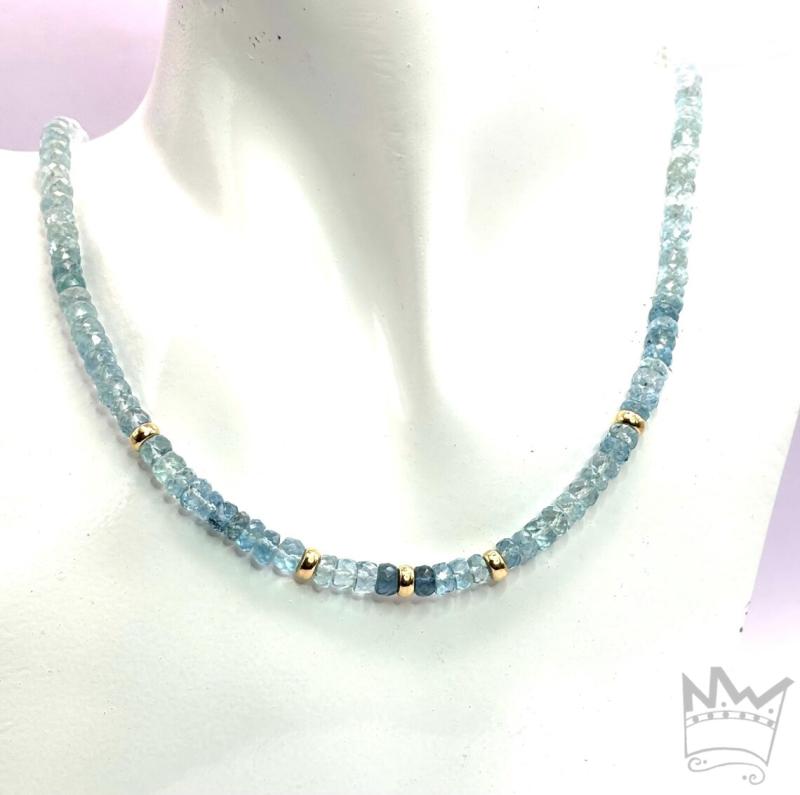 Aquamarin Kette