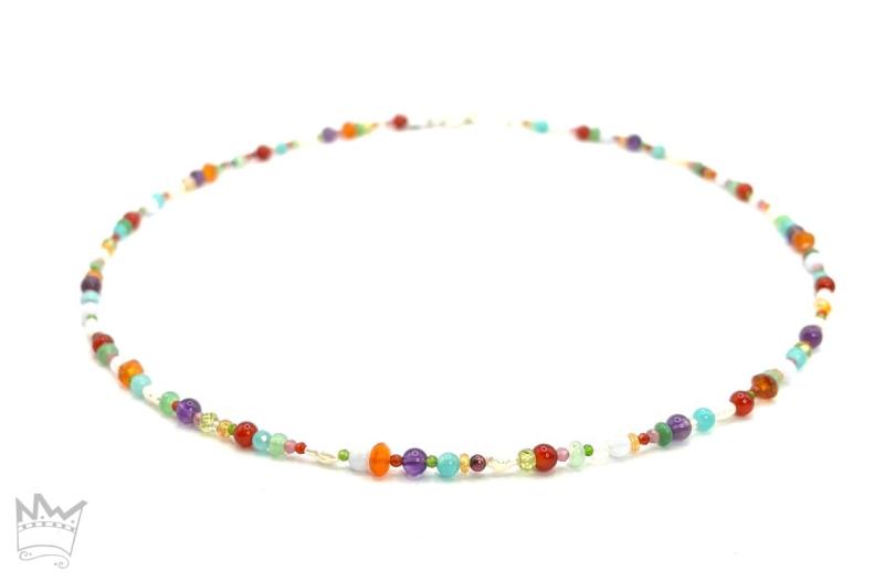 Bunte Halskette
