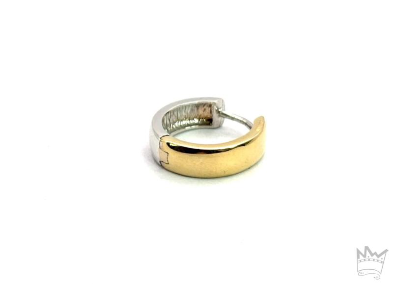 Creole Weißgold/Gelbgold