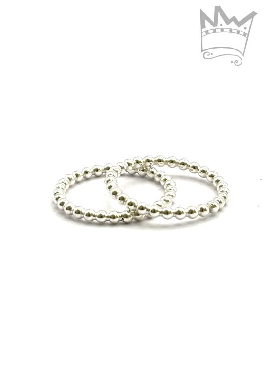Kugelring Silber