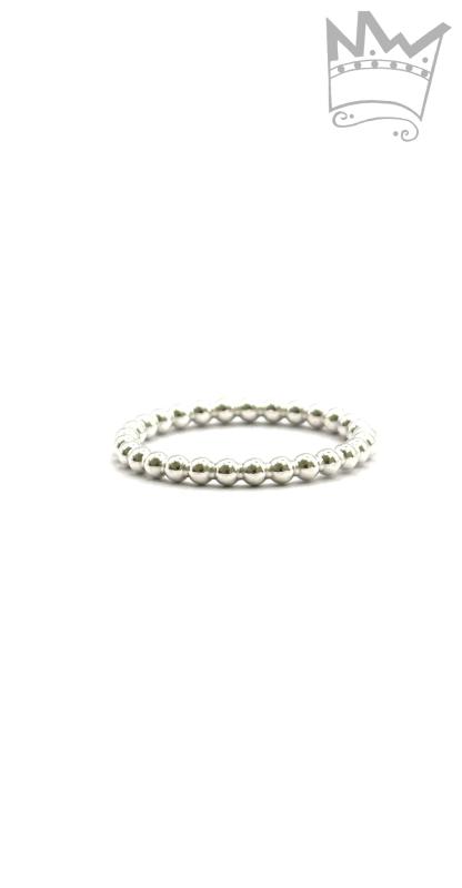 Kugelring Silber