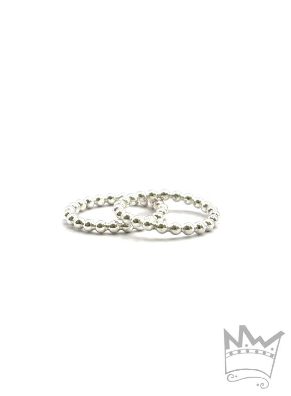 Kugelring Silber