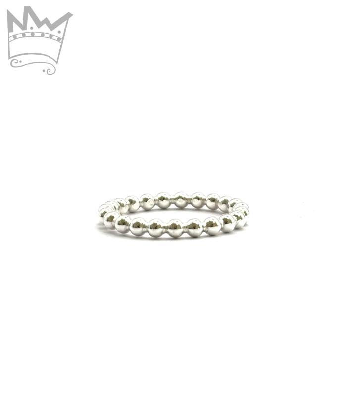 Kugelring Silber