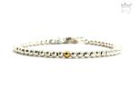 Kugelarmband mit Goldkugel