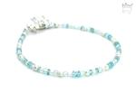 Edelsteinarmband mit Perle